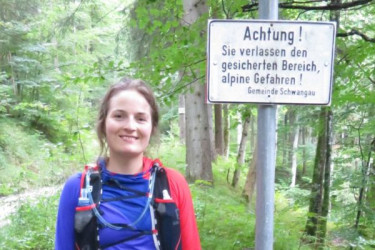 Achtung: alpine Gefahren