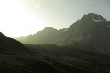 Panoramablick auf die Große Scheidegg